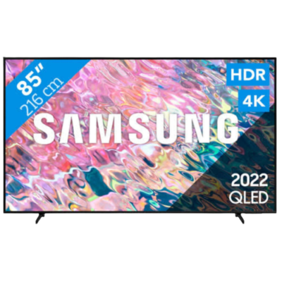 Samsung 85″ UHD 4K Smart QLED TV – Series 6 QA85Q60BAU