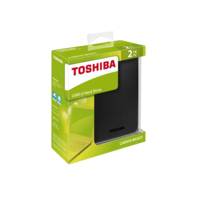 Toshiba Canvio Basics 2TB Ext Hard Drive | USB 3.0