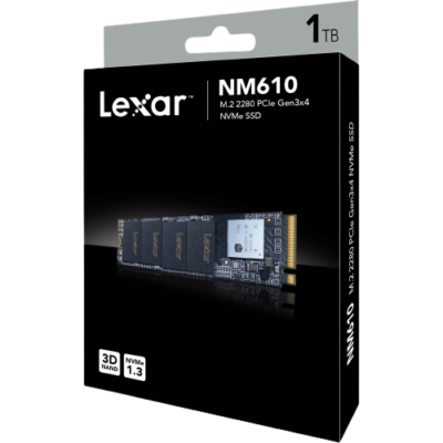 Lexar 1TB M.2 2280 PCIe Gen 3×4 NVMe SSD