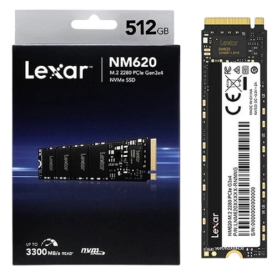 Lexar 512GB M.2 2280 PCIe Gen 3×4 NVMe SSD
